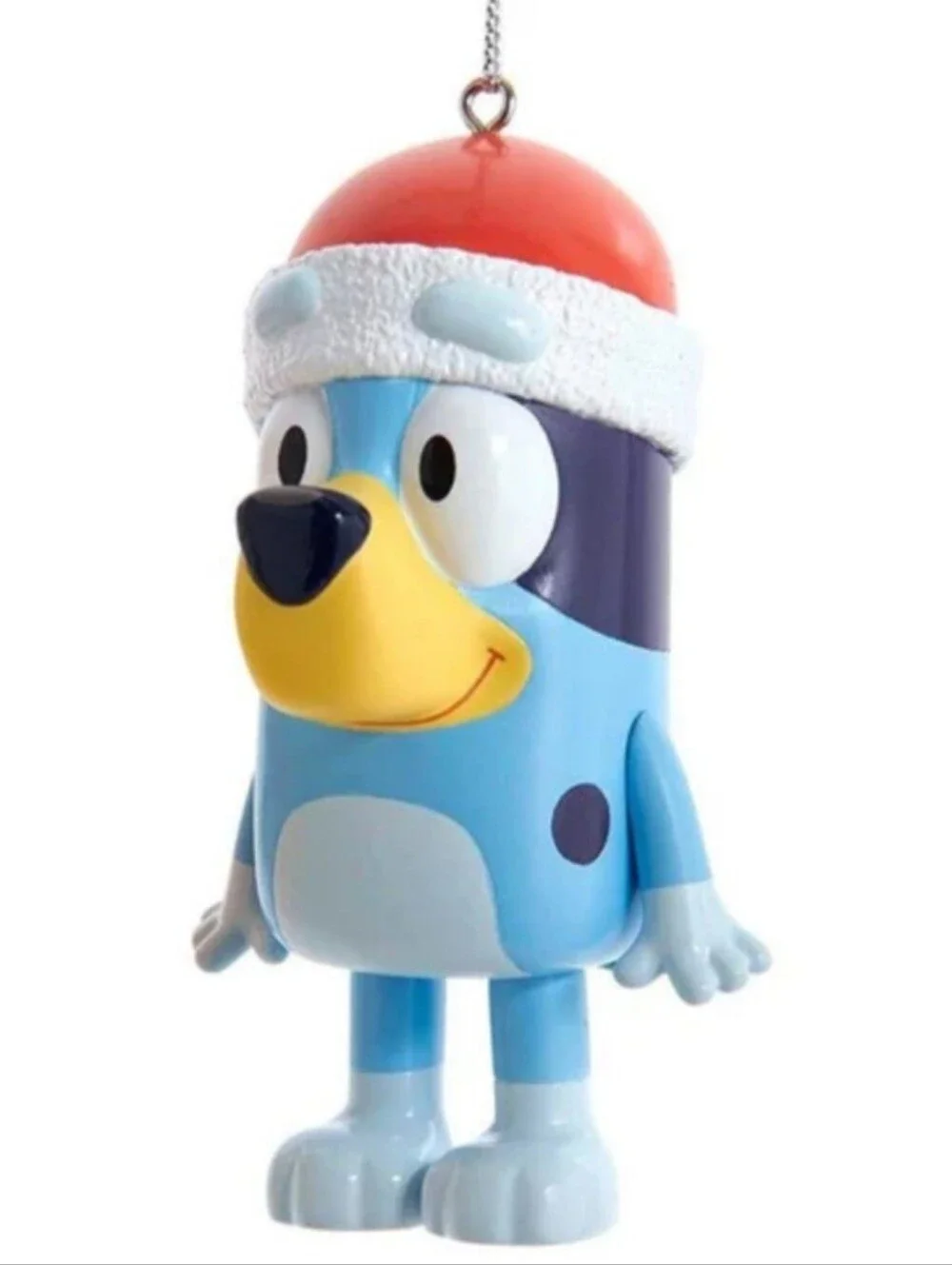 Inflatable 3.5 Ft. Tall Yard Decor Bluey and Christmas Tree Ornament w/Santa Hat